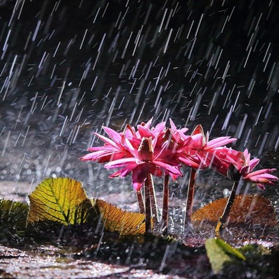 下雨天,这样拍才有诗情画意