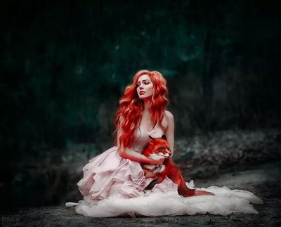 佳作欣赏|俄罗斯艺术人像摄影作品赏析